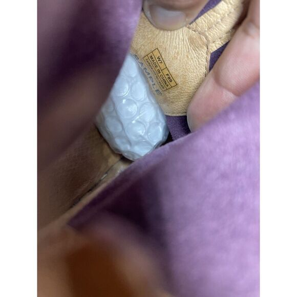 UGG Bandera Purple Plum Suede Back Zip Ankle Bootie Heel Boots Women 7M US/38EU - Picture 6 of 16